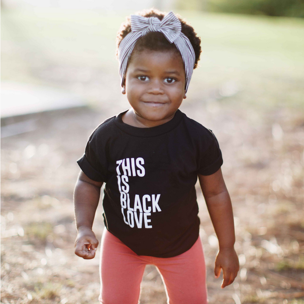 Black t shirt baby girl hotsell